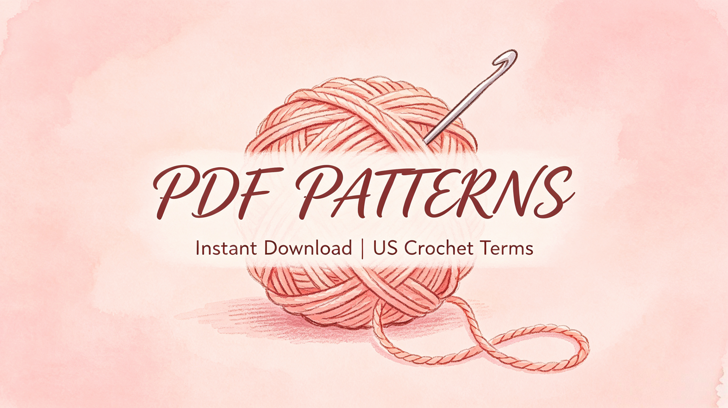 PDF Crochet Patterns – Instant Download