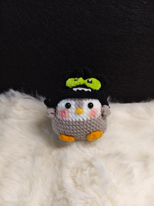 Crochet Dress-Up Penguin | Handmade Amigurumi with Removable Costume