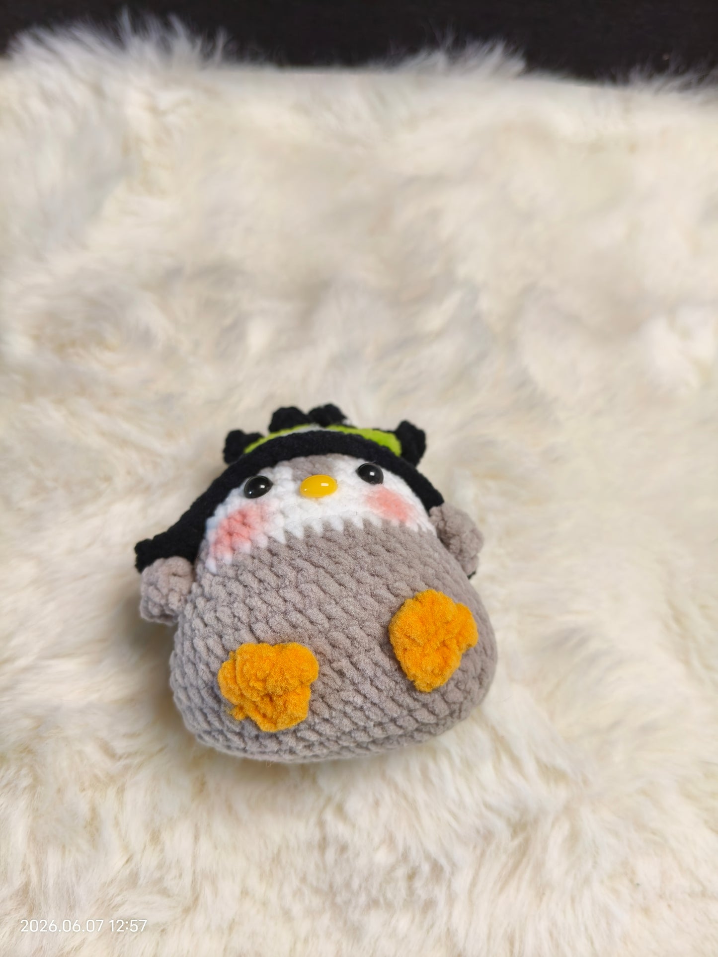 Crochet Dress-Up Penguin | Handmade Amigurumi with Removable Costume